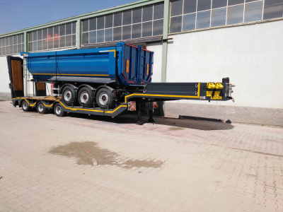 Special Size Agricultural Lowbed Semi Trailer 