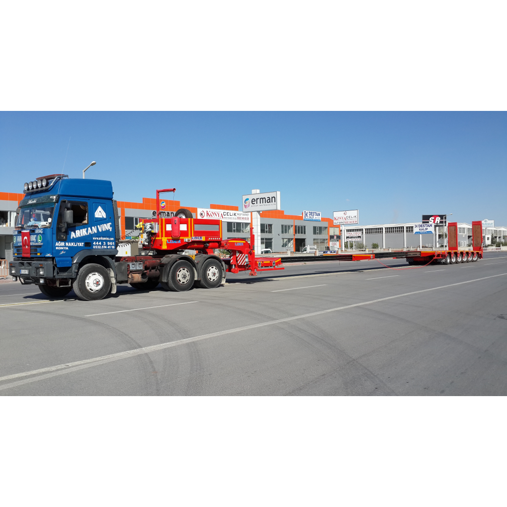 6  axle lowbed trailers