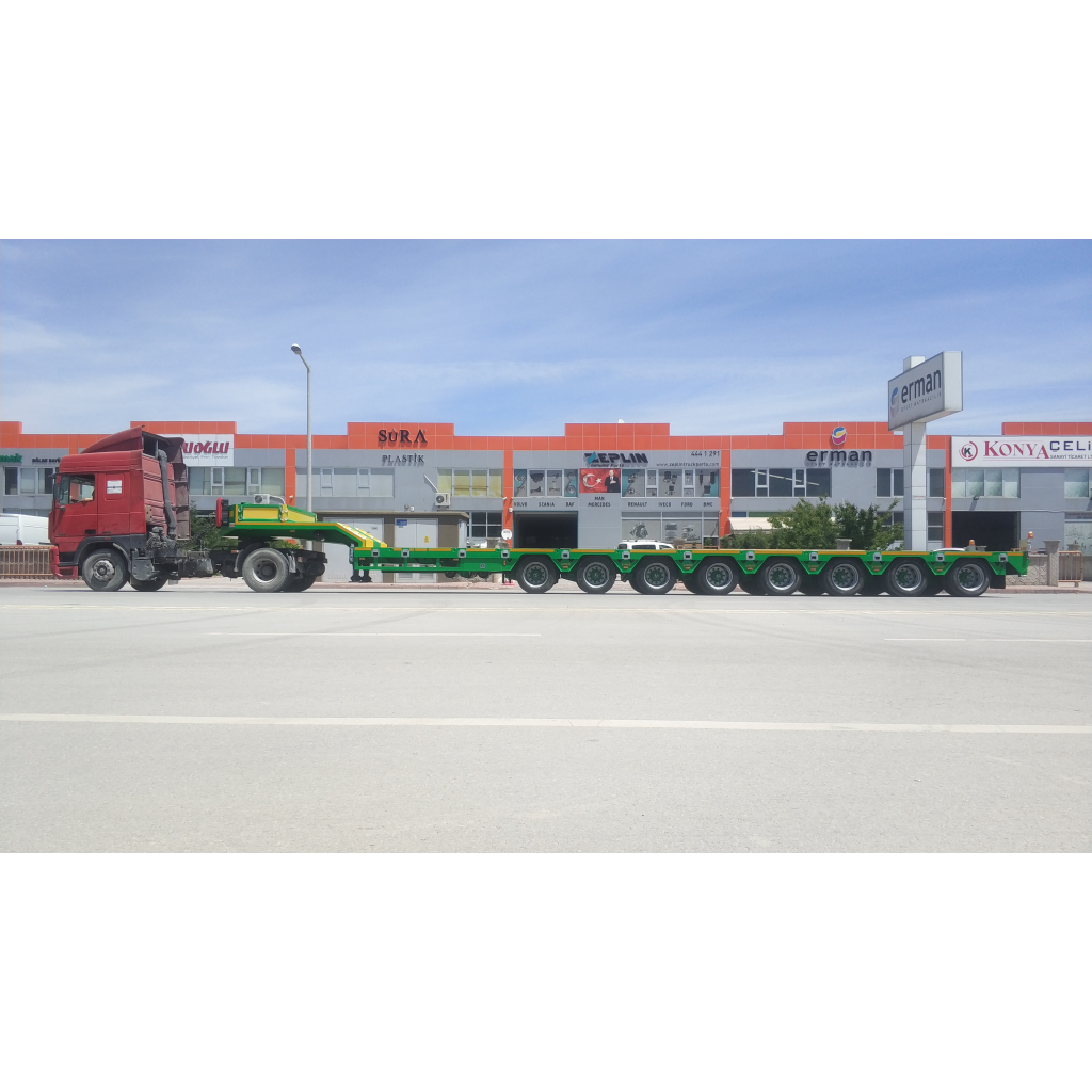 7  axle lowbed trailers